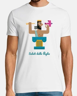 T-shirt con Zeus di Ugento