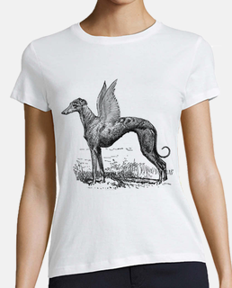 t-shirt divine greyhound girl