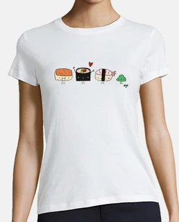 t-shirt donna lover del sushi
