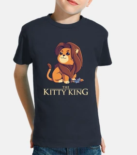 t-shirt enfant roi chaton simba leon
