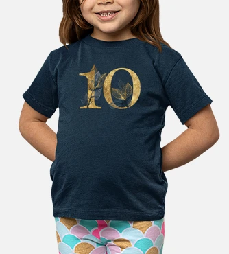 t shirt fille 10 ans dor manches courtes