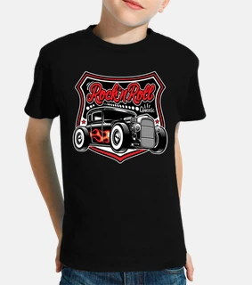t-shirt hot rod rockabilly motor classic cars american hot rod rock and roll rockers
