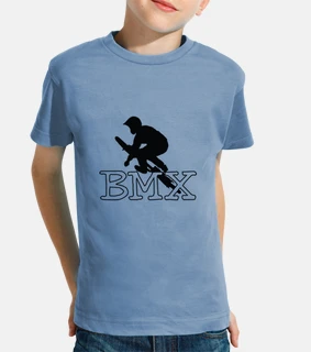 t-shirt in bicicletta - una moto - bicicletta - bmx