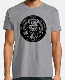 t-shirt in Odin we trust