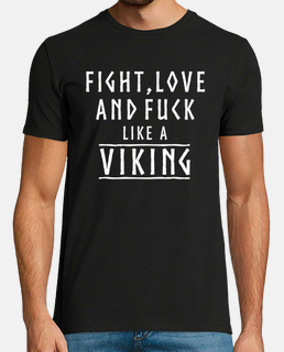 t-shirt like a viking