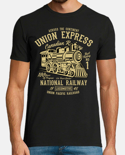 t-shirt locomotiva antico treno vintage treni ferrovia treno ferrovia
