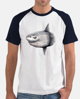 t-shirt luna man (mola mola)
