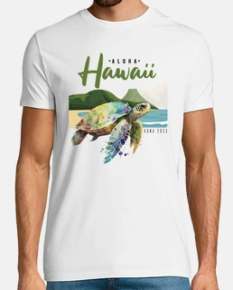 t-shirt man hawaii kona