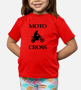 Tee shirt enfant t shirt moto cross tostadora