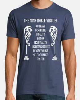 t-shirt nine noble virtues