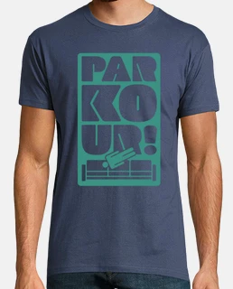 t-shirt parkour, le bureau, michael scott 07