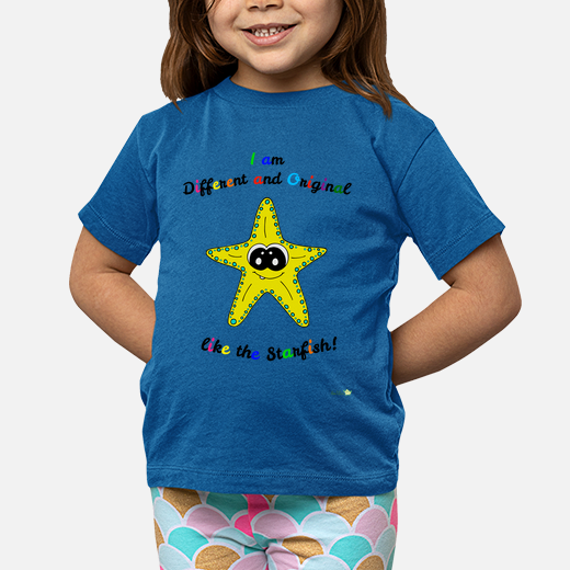 t-shirt pour les enfants: étoile de mer