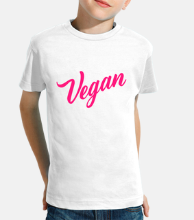 t-shirt ragazzo e ragazza vegana