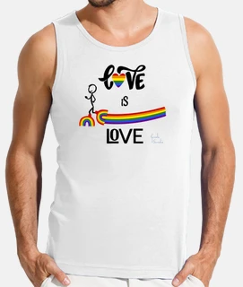 t-shirt top h love is love