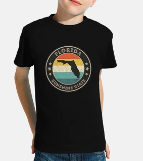 T-shirt vintage Florida invecchiata ret