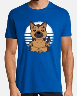 t-shirt yoga berger allemand