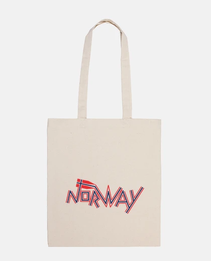 Borsa t-t-shirt norvegia color norvegia