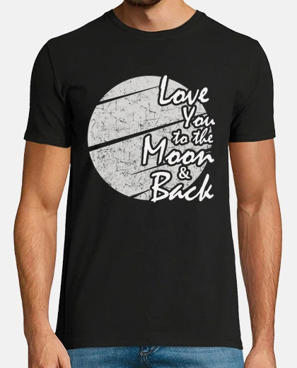 Tee-shirt t39aime sur la lune