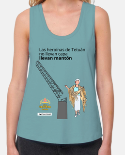t shirt - miss torreta de tetuán - heroines with shawl