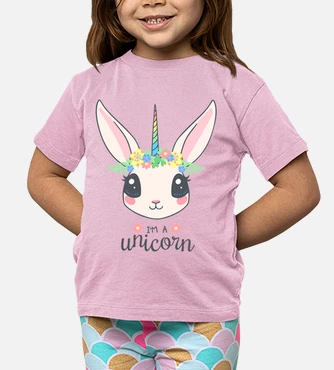 T Shirt Fille Licorne