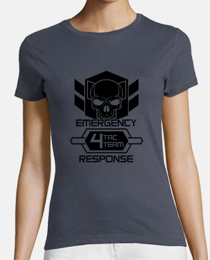 Tee-shirt tac équipe d'urgence 4. respone
