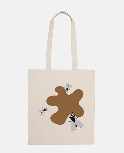 Sac tâche - mouches