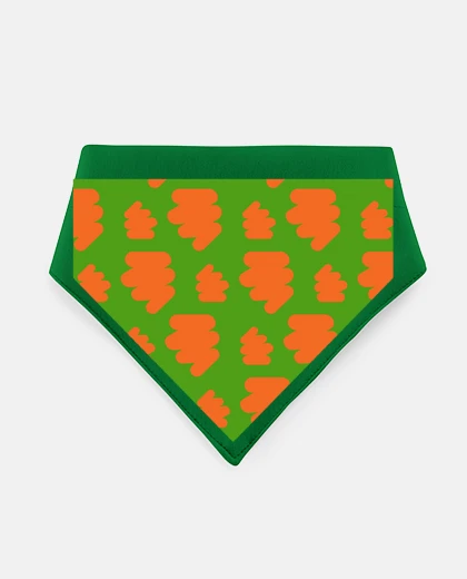 Mascotas taches orange, bandana pour animaux de compagnie