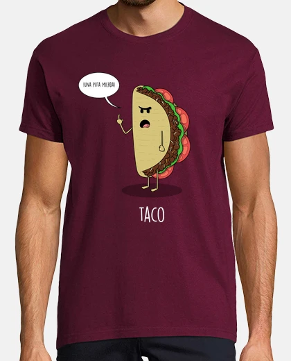 Playera Taco Black