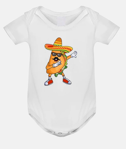 Kids taco dabbing funny mexican food