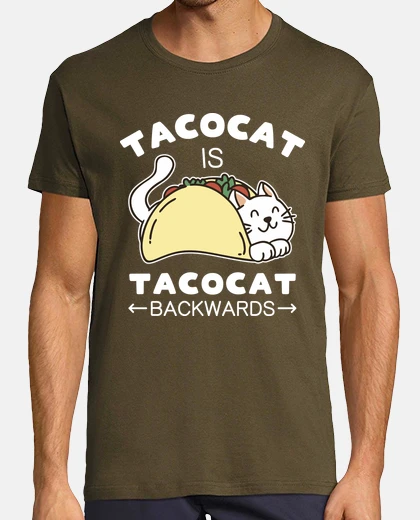 T-shirt tacocat è tacocat back