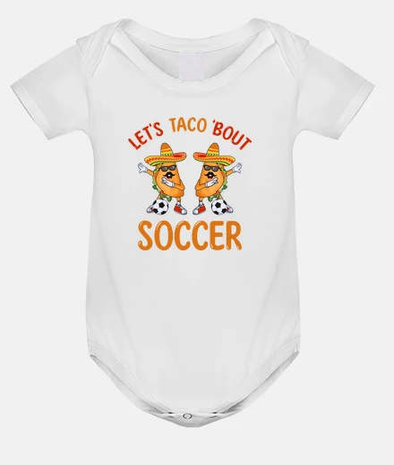 Kids tacos and calcio soccer futbol