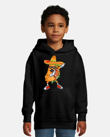 Kids tacos and football funny taco dabbing