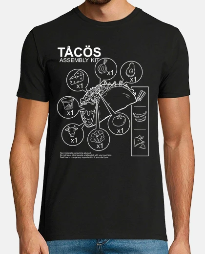 Playera tacos divertidos cinco de mayo