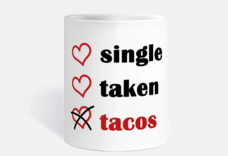 Tazza tacos presi singoli