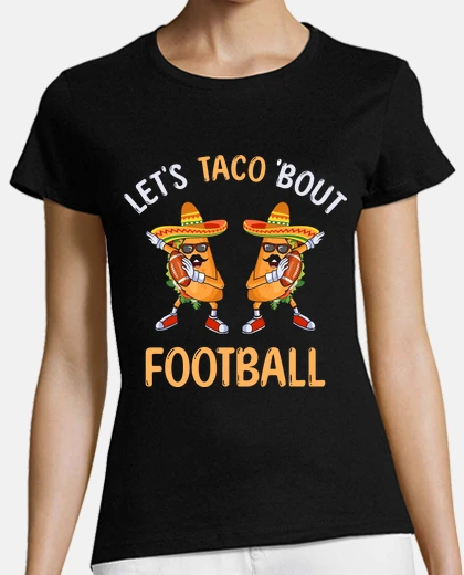 Playera tacos y futbol cinco de mayo