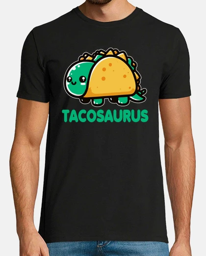 Tee-shirt tacosaurus mignon taco et dinosaure