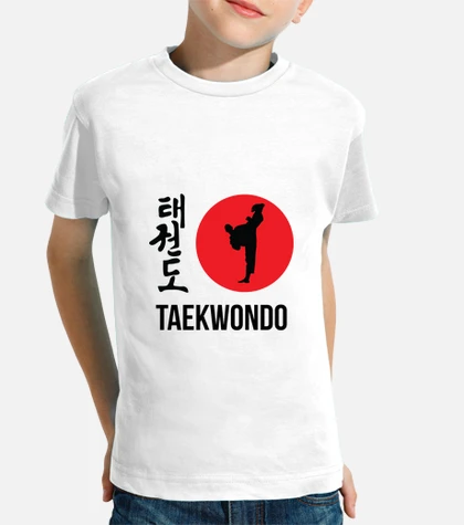 Playera niños taekwondo tae kwon do laTostadora México