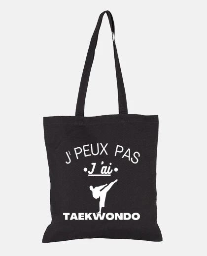 Bag taekwondo i can&#39;t i have taekwondo gift