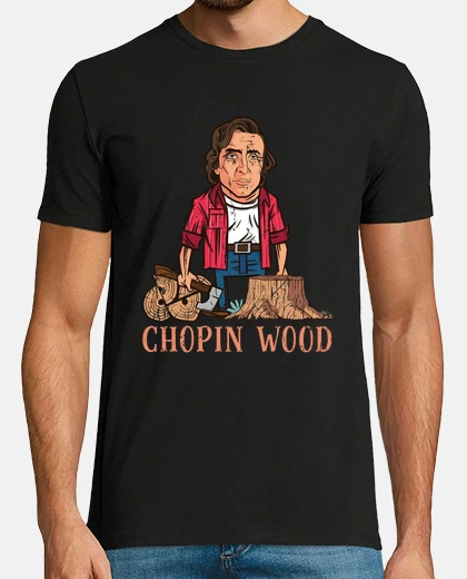T-shirt tagliare la legna tagliare la legna
