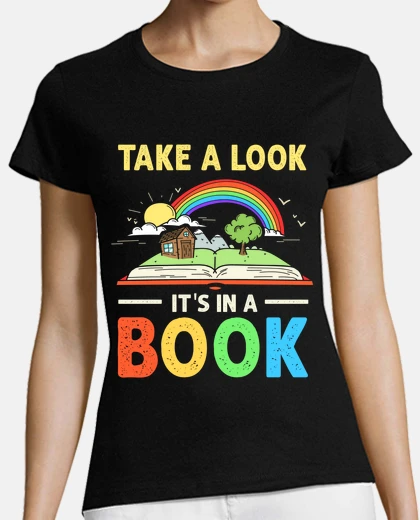 Playera take a look its in a book reading