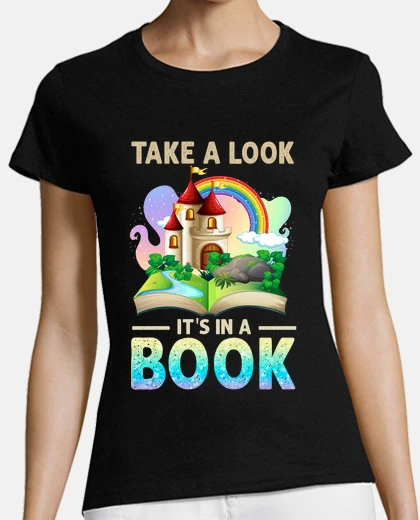 Playera take a look its in a book reading