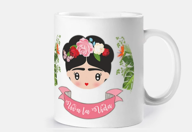 Taza Tala Viva la vida Frida
