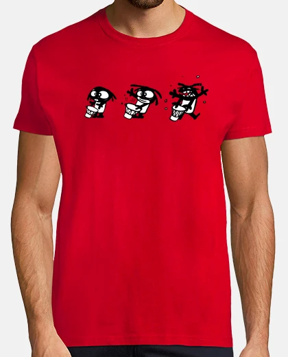 Camiseta tambor djembe rasta