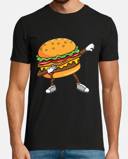 tamponando hamburger fast food hamburge