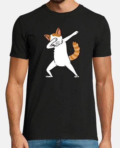 Tee-shirt tamponner chat van turc