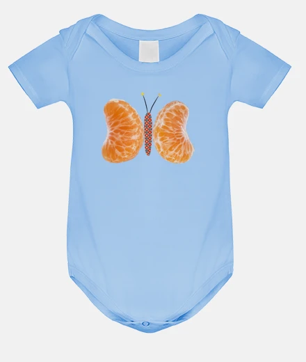 Kids tangerine butterfly