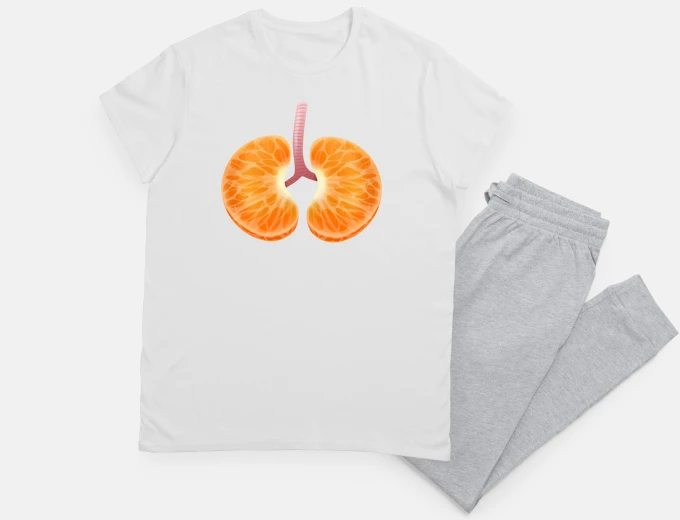 Pajama tangerine lung