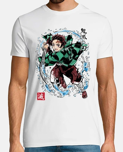 T-shirt tanjiro sumi-e