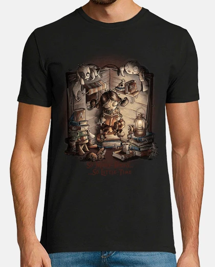T-shirt tanti libri e poco tie