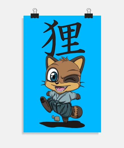 Poster tanuki